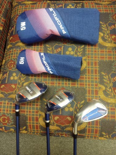 Wilson Profile LLH Set of 3 Clubs