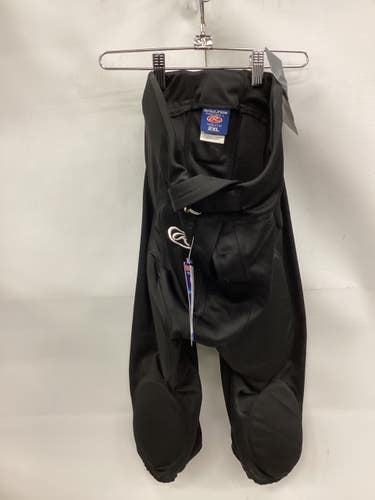 Used Rawlings Youth FB Integrated Pants Black 2X 11851-S000054073