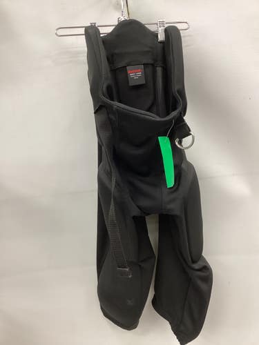 Used Riddell Adult FB Integrated Pants Black LG 11851-S000054054
