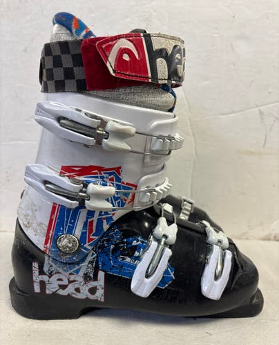 Mondo 25 & 25.5 Unisex HEAD Raptor Caddy 50 Jr Ski Boots (Used)