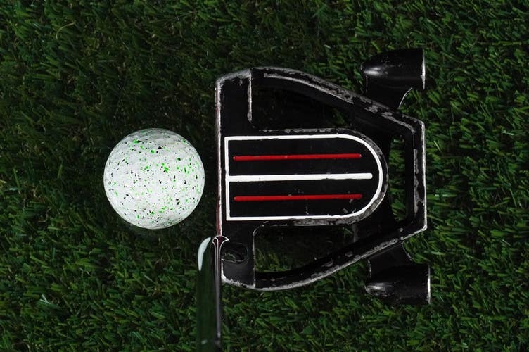 Ray Cook SR 500 Silver Ray Double Bend Putter Mallet 34 Steel Shaft RH ~ LOOK!