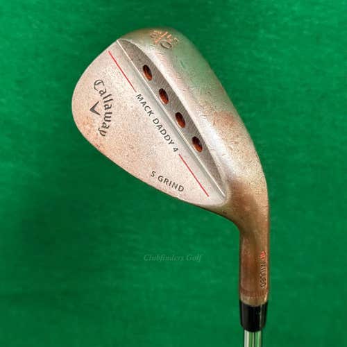 Callaway Mack Daddy 4 Raw 50-10S 50 Gap Wedge Vokey Design Steel Wedge Flex