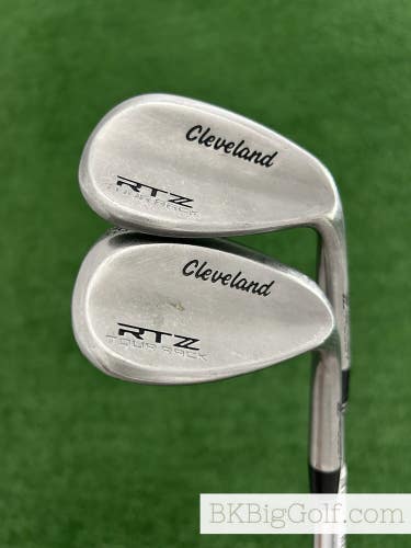 Cleveland RTZ Tour Rack Raw 2 Wedge Set (56 & 60 Degrees)