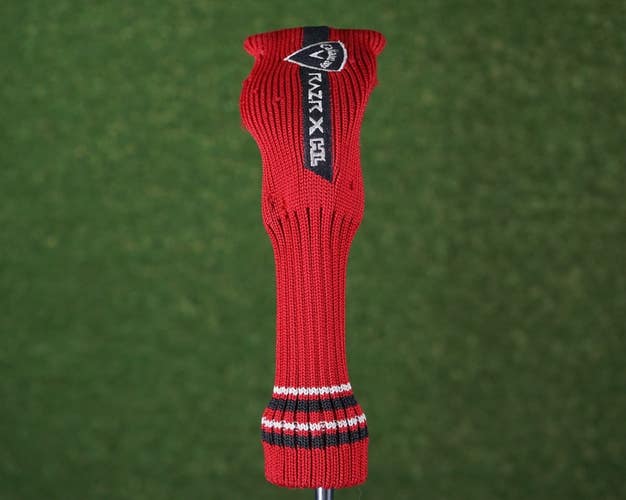 CALLAWAY RAZR X HL HYBRID HEADCOVER, RESCUE RED / BLACK / WHITE ~ L@@K!!