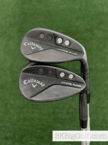 Callaway Jaws Raw Black Forged 2 Wedge Set (54 & 58 Degrees)
