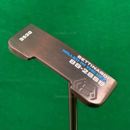 Bettinardi BB-28SB Slotback 35.25" Center-Shaft Black Pearl Milled Putter w/HC