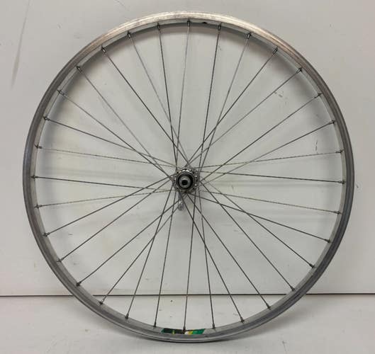 Vintage Araya RM-20 32-Spoke Silver Aluminum 26" Front Wheel Deore LX M550 Hub