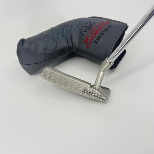 Scotty Cameron Super Select Newport 2 Putter RH Blade 32 1/4" Headcover Used
