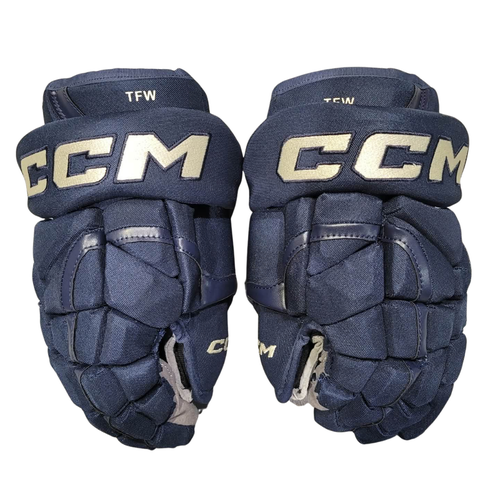 New CCM HG12 WOLANSKY CLEVELAND Pro Stock Gloves 13"