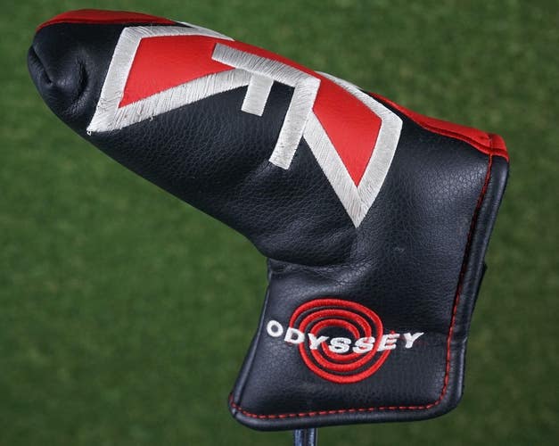 ODYSSEY DXF BLADE PUTTER HEAD COVER, BLACK ~ L@@K!!