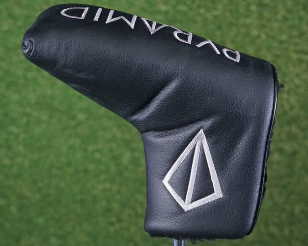 PYRIMID PYRAMID BLADE PUTTER HEAD COVER, BLACK ~ L@@K!!