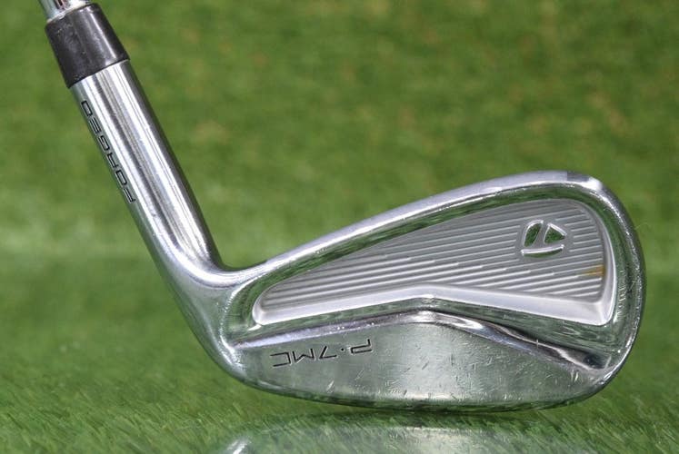 TAYLORMADE FORGED P-7MC 8 IRON KBS TOUR 90 R FLEX STEEL SHAFT ~ L@@K!!