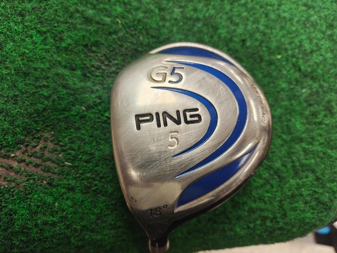 Ping G5 Fairway 5 Wood Aldila NV 75 Stiff Flex Left Handed
