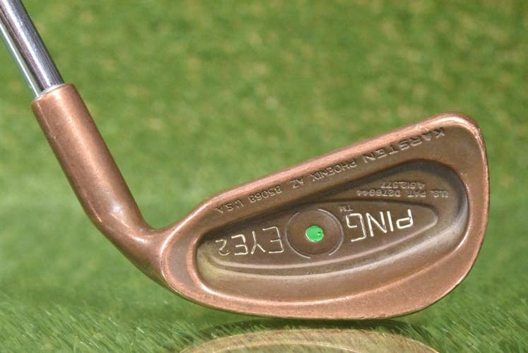 PING EYE 2 BeCu GREEN DOT 4 IRON JZ STIFF FLEX STEEL SHAFT ~ L@@K!!