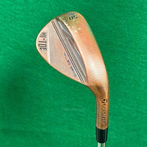 TaylorMade Milled Grind Hi-Toe 3 50-9 50 Gap Wedge Hi-REV 2.0 115 Wedge Flex