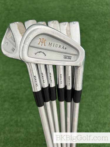 Miura CB-202 Forged Iron Set 4-P / KBS Tour C-Taper 120 Stiff