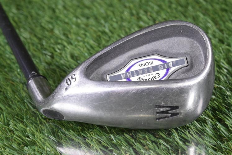 CALLAWAY BIG BERTHA 50 GAP ATTACK WEDGE RCH 65i WOMENS LADIES GRAPHITE SHAFT