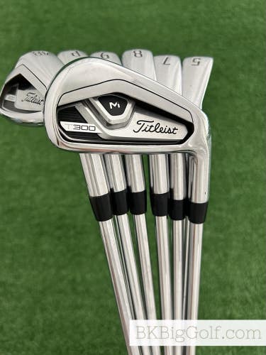Titleist T300 21 Iron Set 5-48 / True Temper AMT Red Regular