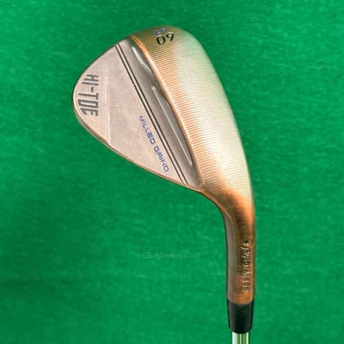 TaylorMade Milled Grind Hi-Toe 3 60-7 60 Lob Wedge Hi-Rev 2.0 115 Wedge Flex