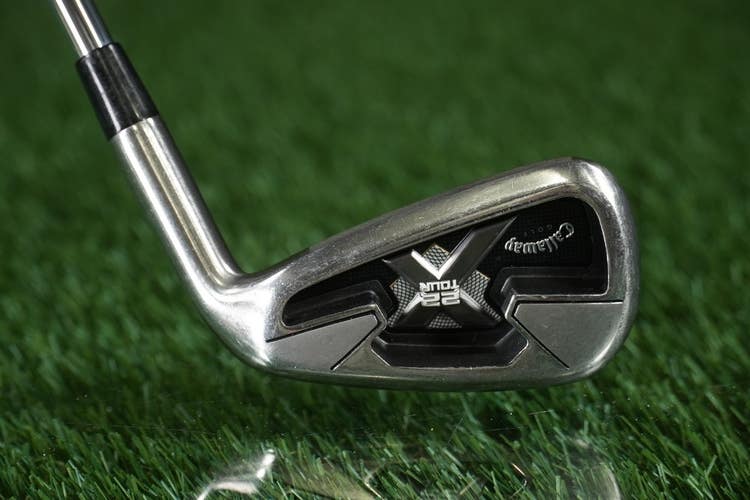 Callaway X-22 Tour 6 Iron Rifle Project X Fighted 6.0 Stiff Flex Steel RH