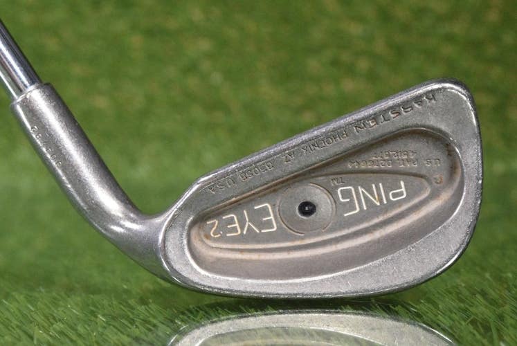 PING EYE 2 BLACK DOT 3 IRON KARSTEN ZZ LITE STIFF FLEX STEEL SHAFT ~ L@@K!!