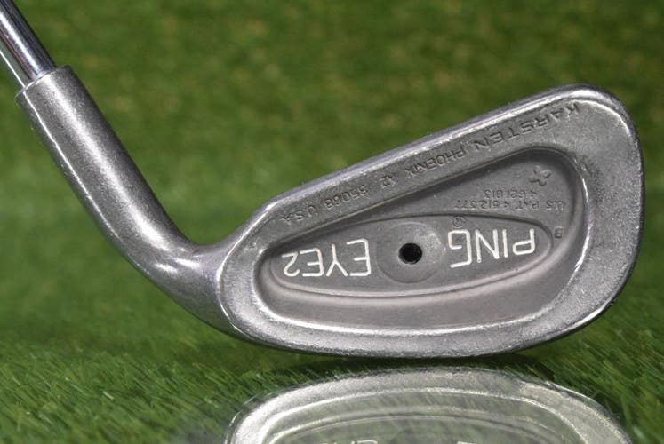 PING EYE 2 BLACK DOT 3 IRON KARSTEN KT STIFF FLEX STEEL SHAFT ~ L@@K!!