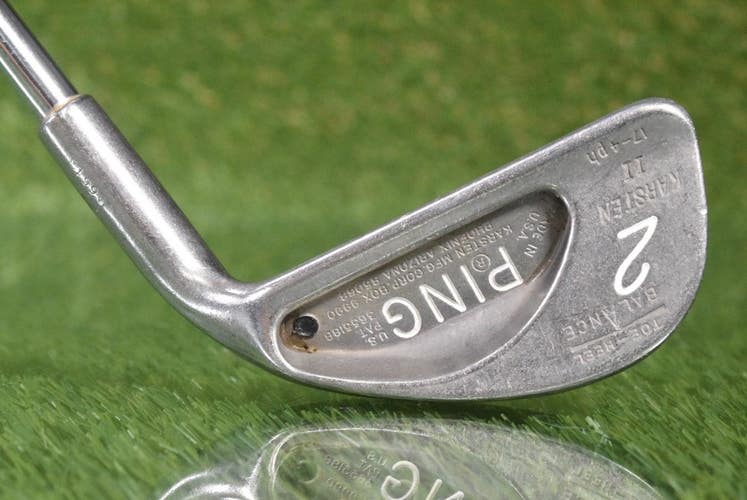 PING KARSTEN II BLACK DOT 2 IRON STIFF FLEX STEEL SHAFT ~ L@@K!!