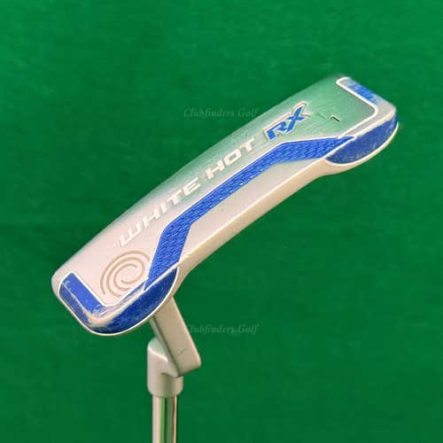 LH Odyssey White Hot RX #1 Plumbers-Neck 34.25" Putter Golf Club