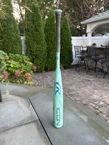 2026 Rawlings Icon Composite USSSA Certified Bat (-8) 21 oz 29" (Used)