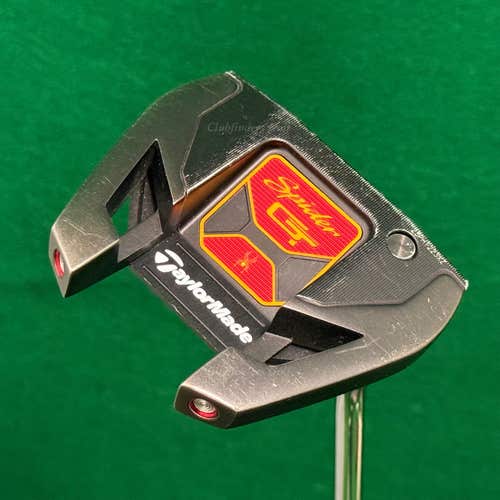 TaylorMade Spider GT Black Single-Bend 35" Mallet Putter w/ Super Stroke