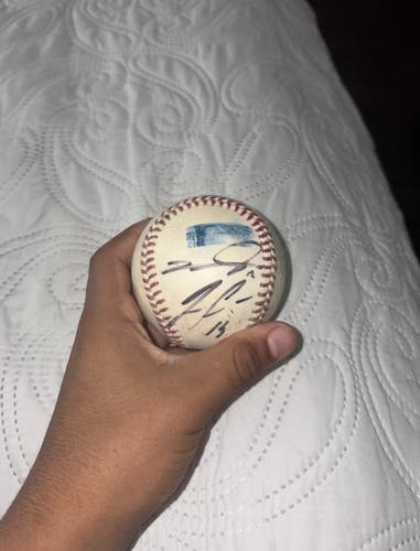 Ball Signed by Stars Ronald Acuna Jr Robinson Cano Vladimir Guerrero Jr In 2022