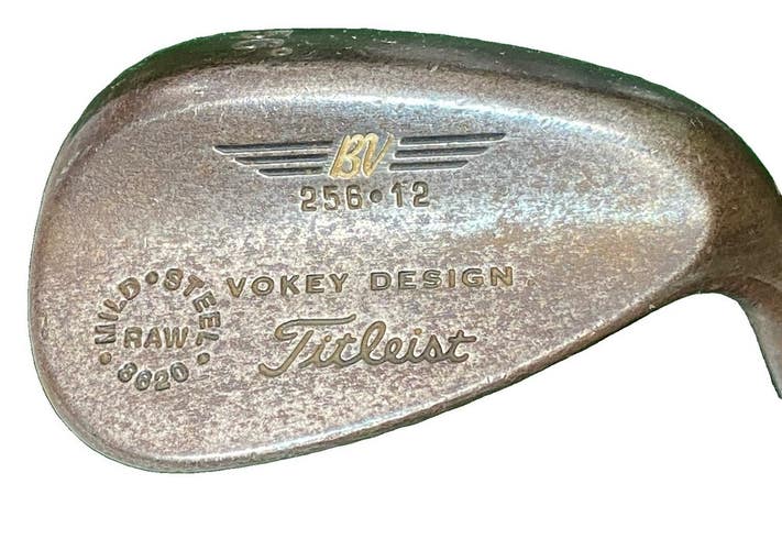 Titleist Vokey Raw Sand Wedge 56*12 RH Dynamic Gold Stiff Steel 35" Great Grip