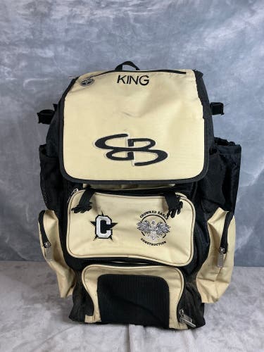 Gold Boombah Player Bag 25x18x11(Used)