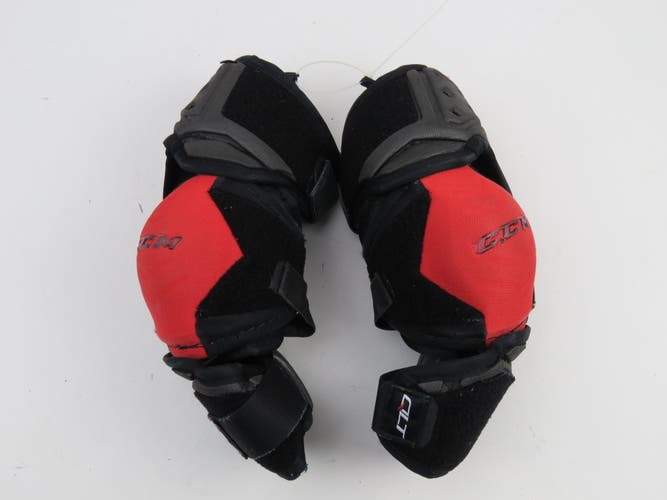CCM QuickLite NHL Pro Stock Hockey Player Elbow Pads Protective Size Large