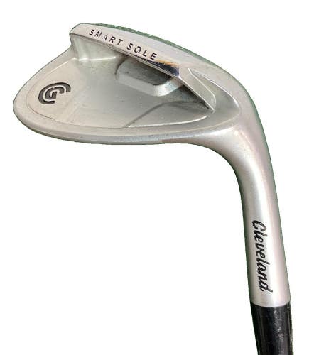 Cleveland Smartsole Sand Wedge 58 RH Traction Stiff Steel 35.25" New Velvet Grip