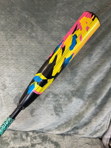 2023 DeMarini Zoa Glitch Composite Bat USSSA Certified (-8) Composite 21 oz 29" (Used)