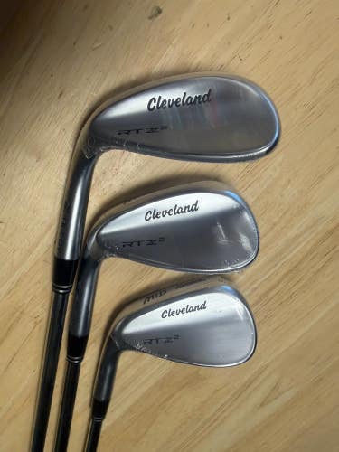 LEFT HAND Cleveland RTZ2 Wedge Set SATIN (52,56,60)