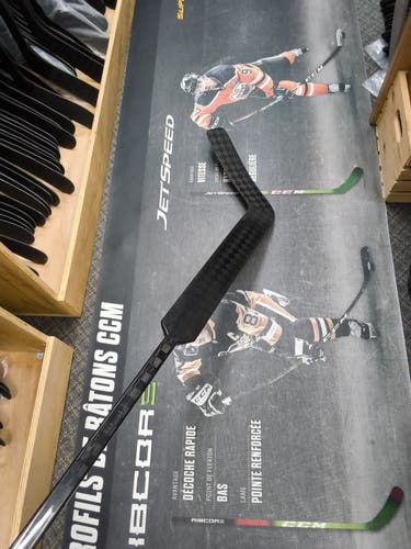 Senior Carbon pro Regular Goalie Stick 25" Paddle Pro Stock (New)