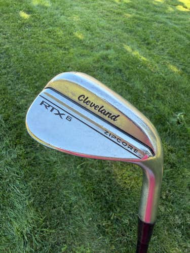 Cleveland RTX 6 ZipCore Satin Gap Wedge 50 / 10 LA Golf Regular Flex 35.75"