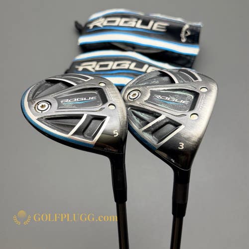3 & 5 Wood- Callaway Rogue / Synergy Graphite, Regular (3599)
