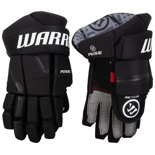 New Rise Gloves Yth Blk 9" 11855-WARRISEGY4B9