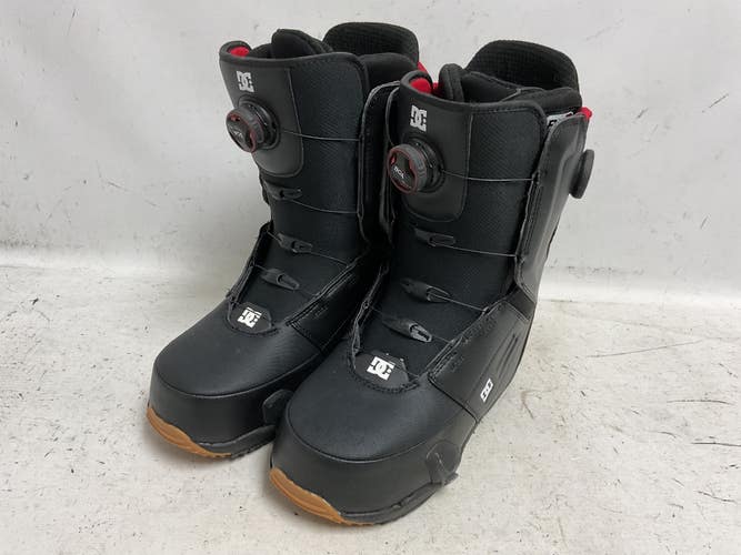Used DC Shoes ADYO100055 Mens Snowboard Boots Black And Red Senior 12 11855-S000211371