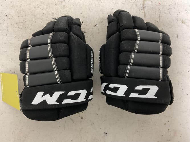 Used CCM EDGE Youth Gloves Black 9" 11855-S000211404