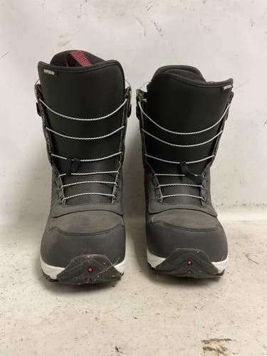 Used Burton IMPERIAL Mens Snowboard Boots Black Senior 12 11855-S000211492