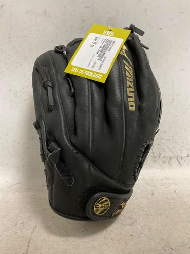 Used Mizuno BALLPARK BB/SB Glove RH Throw Black 12" 11855-S000211523