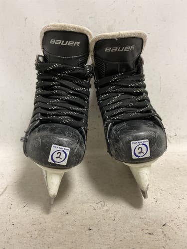 Used Bauer SUPREME ONE20 Junior Hockey Skate White/Black/Yellow Junior 02 11855-S000211553