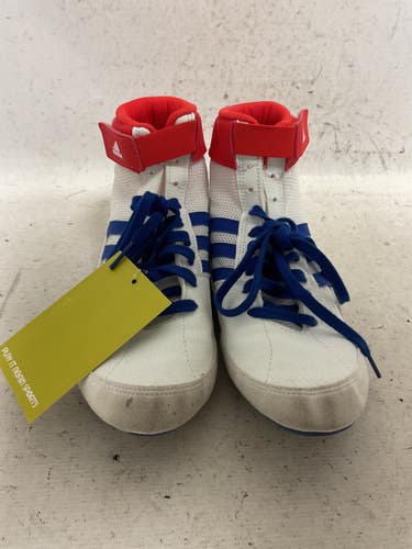 Used Adidas G25909 Wrestling Shoes White Senior 6 11855-S000211570