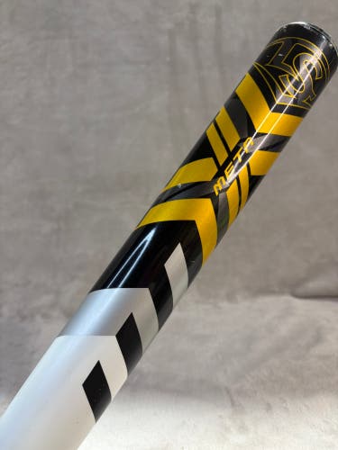 White 2024 Louisville Slugger Meta Composite Bat (-10) Composite 24 oz 34" (Used)