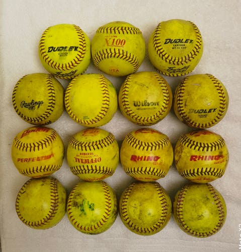 Softball 15 pack 11" (Used)