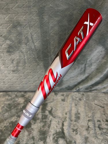 2023 Marucci CAT X Composite Bat USSSA Certified (-10) Composite 18 oz 28" (Used)